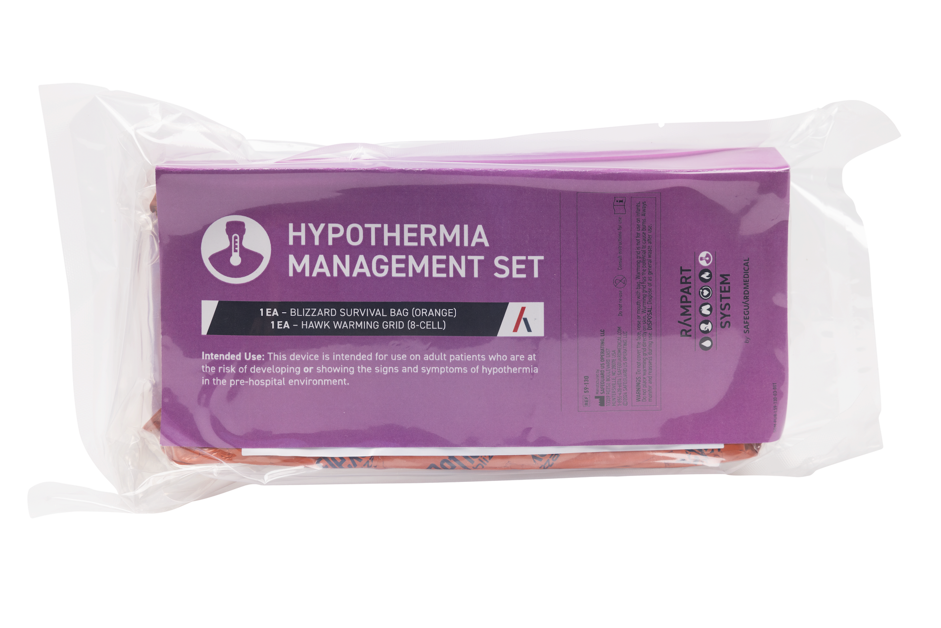 Safeguard Medical | Hypothermia Management Set - Blizzard 3-layer