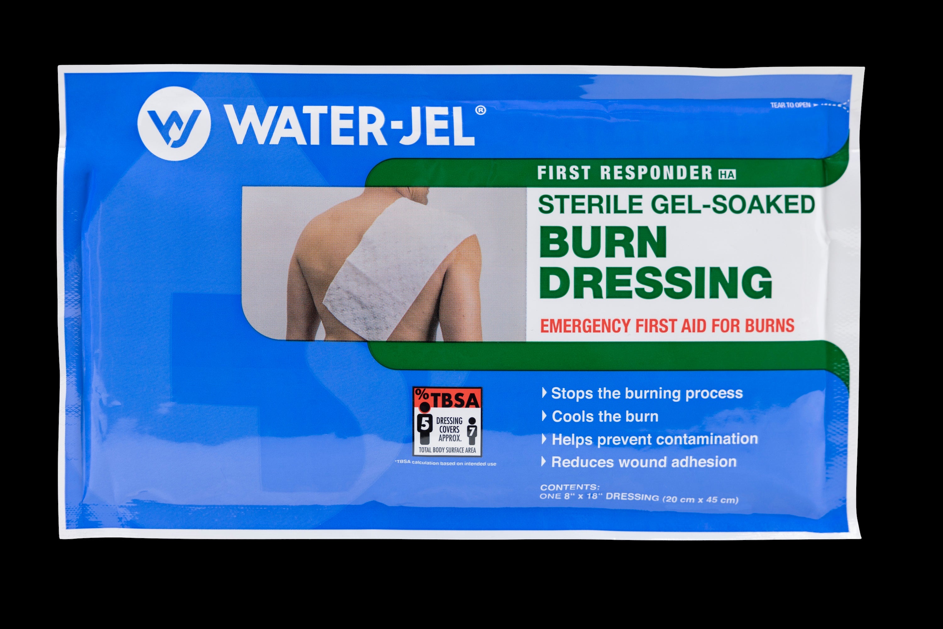 Safeguard Medical | Water-Jel™ First Responder Burn Dressings