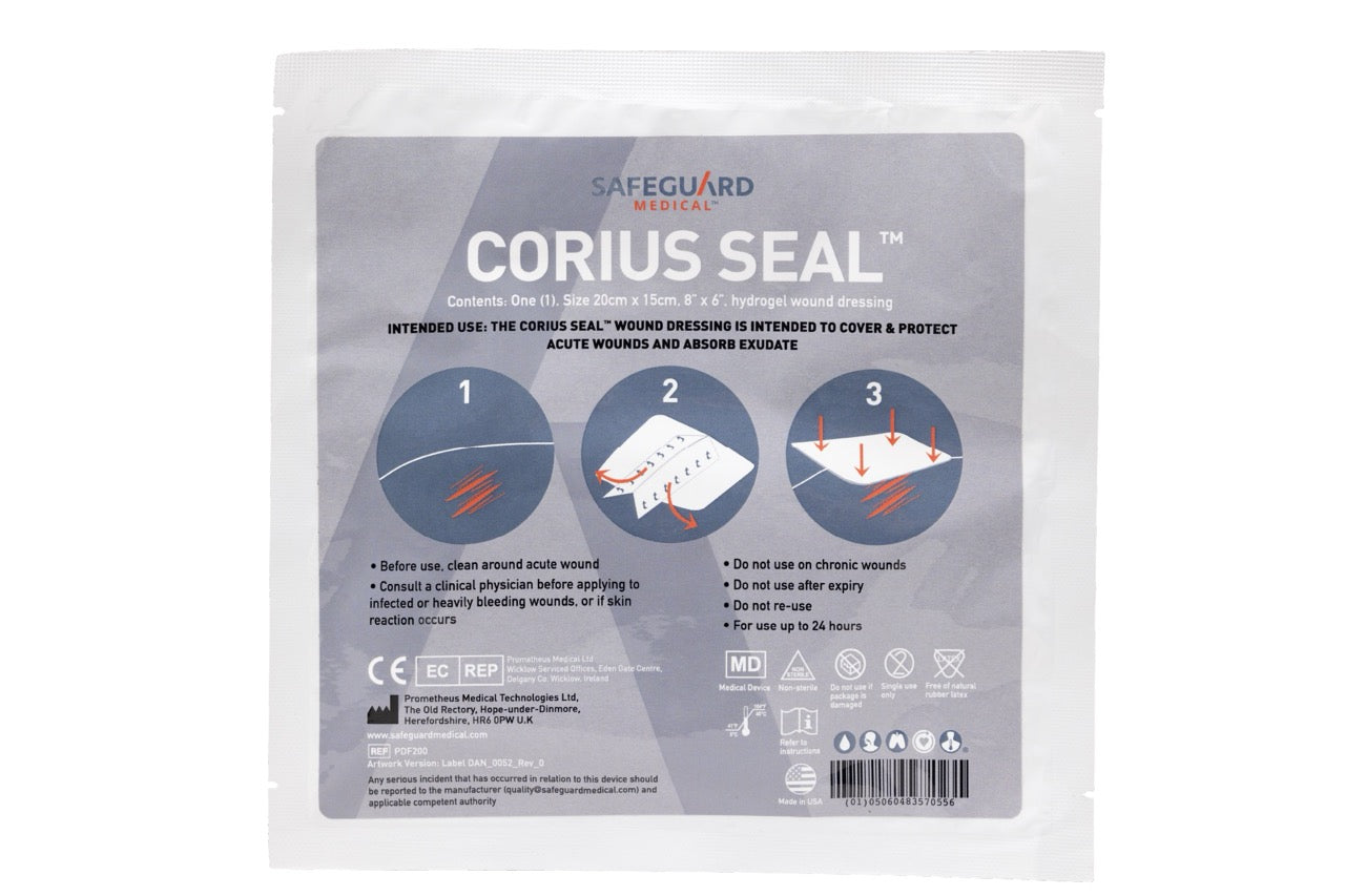 Coreus Dressing Safeguard Medical | Corius Seal™